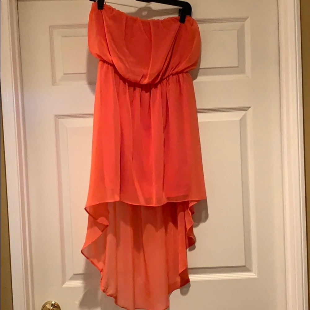 M. Frederic High Low dress, Medium, orange